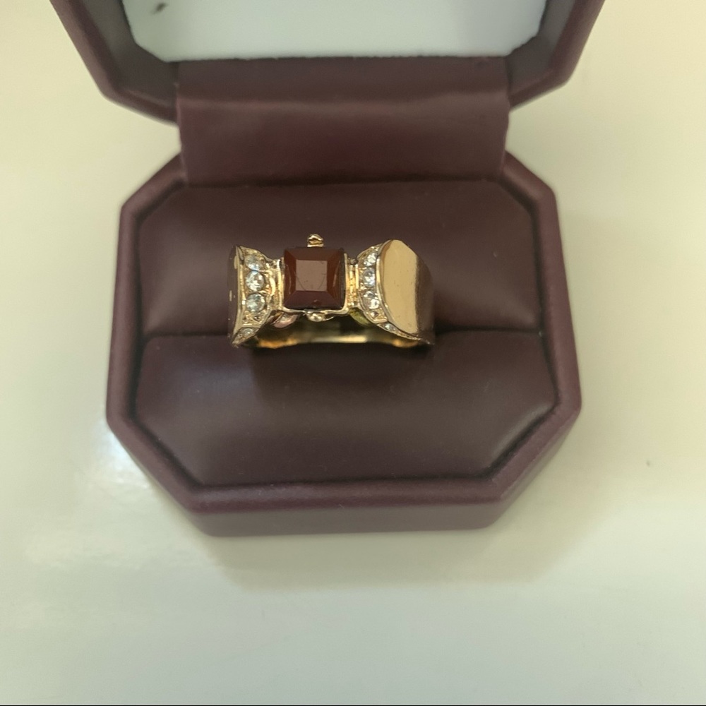 unique ring with two faces - Picture 4 of 11